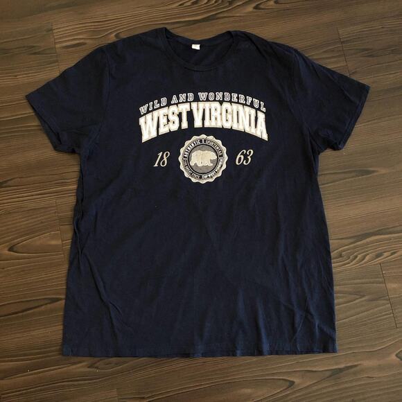 Fruit of the Loom Other - Navy ‘Wild And Wonderful West Virginia’ Graphic Tee